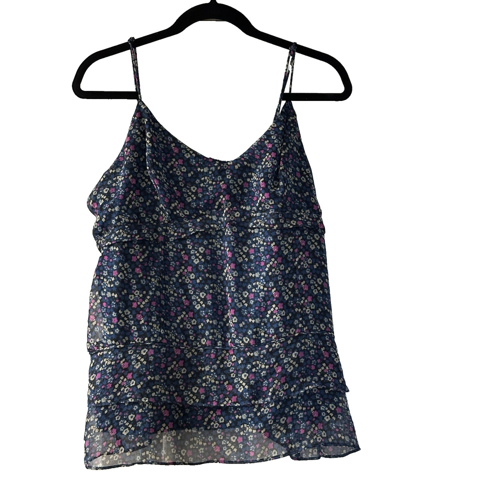 American Eagle‎ Summer Ruffle Y2K Pullover Top Size XL